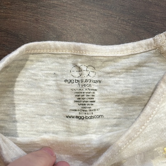 3T Girls Egg Swan Shirt - Picture 3 of 4